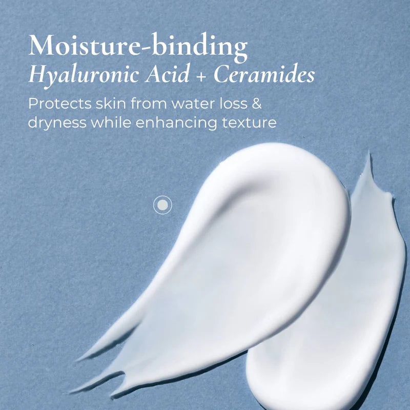 Le Mieux Collagen Peptide Serum texture – moisture-binding formula with hyaluronic acid and ceramides to protect skin from dryness and enhance smooth texture.
