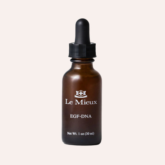 Le Mieux EGF-DNA Serum rejuvenating face serum with epidermal growth factor and DNA repair complex for youthful glow.